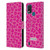 P.D. Moreno Patterns Pink Leopard Leather Book Wallet Case Cover For Nokia G11 Plus