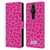 P.D. Moreno Patterns Pink Leopard Leather Book Wallet Case Cover For Sony Xperia Pro-I