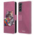 P.D. Moreno Play Cat Artwork Spikey Ball Leather Book Wallet Case Cover For Samsung Galaxy S21 FE 5G