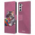 P.D. Moreno Play Cat Artwork Spikey Ball Leather Book Wallet Case Cover For Samsung Galaxy S21+ 5G