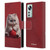 P.D. Moreno Play Cat Artwork Red Yarn Leather Book Wallet Case Cover For Xiaomi 12