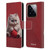 P.D. Moreno Play Cat Artwork Red Yarn Leather Book Wallet Case Cover For Xiaomi 14