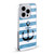 Monika Strigel Vintage Anchors Indigo Soft Gel Case for Apple iPhone 12 Mini