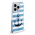 Monika Strigel Vintage Anchors Indigo Soft Gel Case for Apple iPhone 13