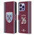 West Ham United FC 2024/25 Players Home Kit Maximilian Kilman Leather Book Wallet Case Cover For Apple iPhone 14 Pro Max West Ham United FC 2024/25 Players Home Kit Maximilian Kilman Leather Book Wallet Case Cover For Apple iPhone 14 Pro Max