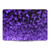 Monika Strigel Magic Lights Black Purple Vinyl Sticker Skin Decal Cover for Apple MacBook Pro 16" A2485