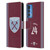 West Ham United FC 2024/25 Players Home Kit Guido Rodríguez Leather Book Wallet Case Cover For Motorola Edge (2022)