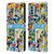Justice League DC Comics 90th Anniversary Sticker Collage Leather Book Wallet Case Cover For Nokia G42