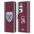 West Ham United FC 2024/25 Players Home Kit Guido Rodríguez Leather Book Wallet Case Cover For Samsung Galaxy S21 Ultra 5G