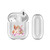 Monika Strigel Cute Pastel Friends Corgi And Bunny Clear Hard Crystal Cover for Apple AirPods 1 1st Gen / 2 2nd Gen Charging Case