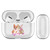 Monika Strigel Cute Pastel Friends Corgi And Bunny Clear Hard Crystal Cover for Apple AirPods Pro Charging Case