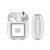 Monika Strigel Fashion Typo Follow You Dreams Clear Hard Crystal Cover for Apple AirPods 1 1st Gen / 2 2nd Gen Charging Case