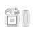 Monika Strigel Fashion Typo Happy Clear Hard Crystal Cover for Apple AirPods 1 1st Gen / 2 2nd Gen Charging Case