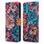 Nature Magick Paint Blobs Elegant Leather Book Wallet Case Cover For Motorola Moto G71 5G