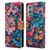 Nature Magick Paint Blobs Elegant Leather Book Wallet Case Cover For OnePlus 9