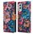 Nature Magick Paint Blobs Elegant Leather Book Wallet Case Cover For OnePlus Nord 2 5G