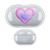 Monika Strigel Heart In Heart Purple Clear Hard Crystal Cover for Samsung Galaxy Buds / Buds Plus