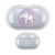 Monika Strigel Marble Elephant Purple Clear Hard Crystal Cover for Samsung Galaxy Buds / Buds Plus