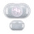 Monika Strigel Marble Elephant Silver Clear Hard Crystal Cover for Samsung Galaxy Buds / Buds Plus