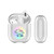 Monika Strigel Rainbow Watercolor Elephant Rainbow Clear Hard Crystal Cover for Apple AirPods 1 1st Gen / 2 2nd Gen Charging Case