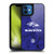 NFL Baltimore Ravens Graphics Coloured Marble Gel Armour Case For Apple iPhone 12 / iPhone 12 Pro