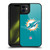 NFL Miami Dolphins Logo Plain Gel Armour Case For Apple iPhone 11