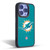 NFL Miami Dolphins Logo Plain Gel Armour Case For Apple iPhone 12 / iPhone 12 Pro