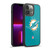 NFL Miami Dolphins Logo Plain Gel Armour Case For Apple iPhone 13 Pro Max