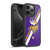 NFL Minnesota Vikings Logo Stripes Gel Armour Case For Apple iPhone 16 Pro