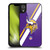 NFL Minnesota Vikings Logo Stripes Gel Armour Case For Apple iPhone XR