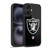 NFL Las Vegas Raiders Logo Plain Gel Armour Case For Apple iPhone 16