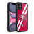 NFL San Francisco 49Ers Logo Stripes Gel Armour Case For Apple iPhone 11