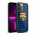 FC Barcelona Crest Patterns Barca Gel Armour Case For Apple iPhone 13 Pro Max