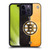 NHL Boston Bruins Half Distressed Gel Armour Case For Apple iPhone 14 Pro Max
