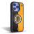 NHL Boston Bruins Half Distressed Gel Armour Case For Apple iPhone 14 Pro Max