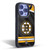 NHL Boston Bruins Jersey Gel Armour Case For Apple iPhone 14 Pro