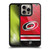 NHL Carolina Hurricanes Jersey Gel Armour Case For Apple iPhone 16 Pro Max