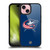 NHL Columbus Blue Jackets Plain Gel Armour Case For Apple iPhone 15