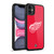 NHL Detroit Red Wings Plain Gel Armour Case For Apple iPhone 11