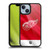NHL Detroit Red Wings Jersey Gel Armour Case For Apple iPhone 14