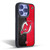 NHL New Jersey Devils Half Distressed Gel Armour Case For Apple iPhone 16 Pro