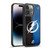 NHL Tampa Bay Lightning Half Distressed Gel Armour Case For Apple iPhone 14 Pro Max