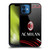 AC Milan Crest Patterns Curved Gel Armour Case For Apple iPhone 12 / iPhone 12 Pro