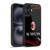 AC Milan Crest Patterns Curved Gel Armour Case For Apple iPhone 16