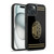 AC Milan Crest Black And Gold Gel Armour Case For Apple iPhone 15