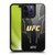 UFC Logo Black Gold Jersey Gel Armour Case For Apple iPhone 14 Pro Max