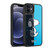 Peanuts Halfs And Laughs Snoopy Geometric Gel Armour Case For Apple iPhone 12 / iPhone 12 Pro