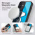Peanuts Halfs And Laughs Snoopy Geometric Gel Armour Case For Apple iPhone 12 / iPhone 12 Pro
