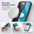 Peanuts Halfs And Laughs Snoopy Geometric Gel Armour Case For Apple iPhone 16 Pro Max