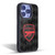 Arsenal FC Crest and Gunners Logo Black Gel Armour Case For Apple iPhone 13 Pro Max